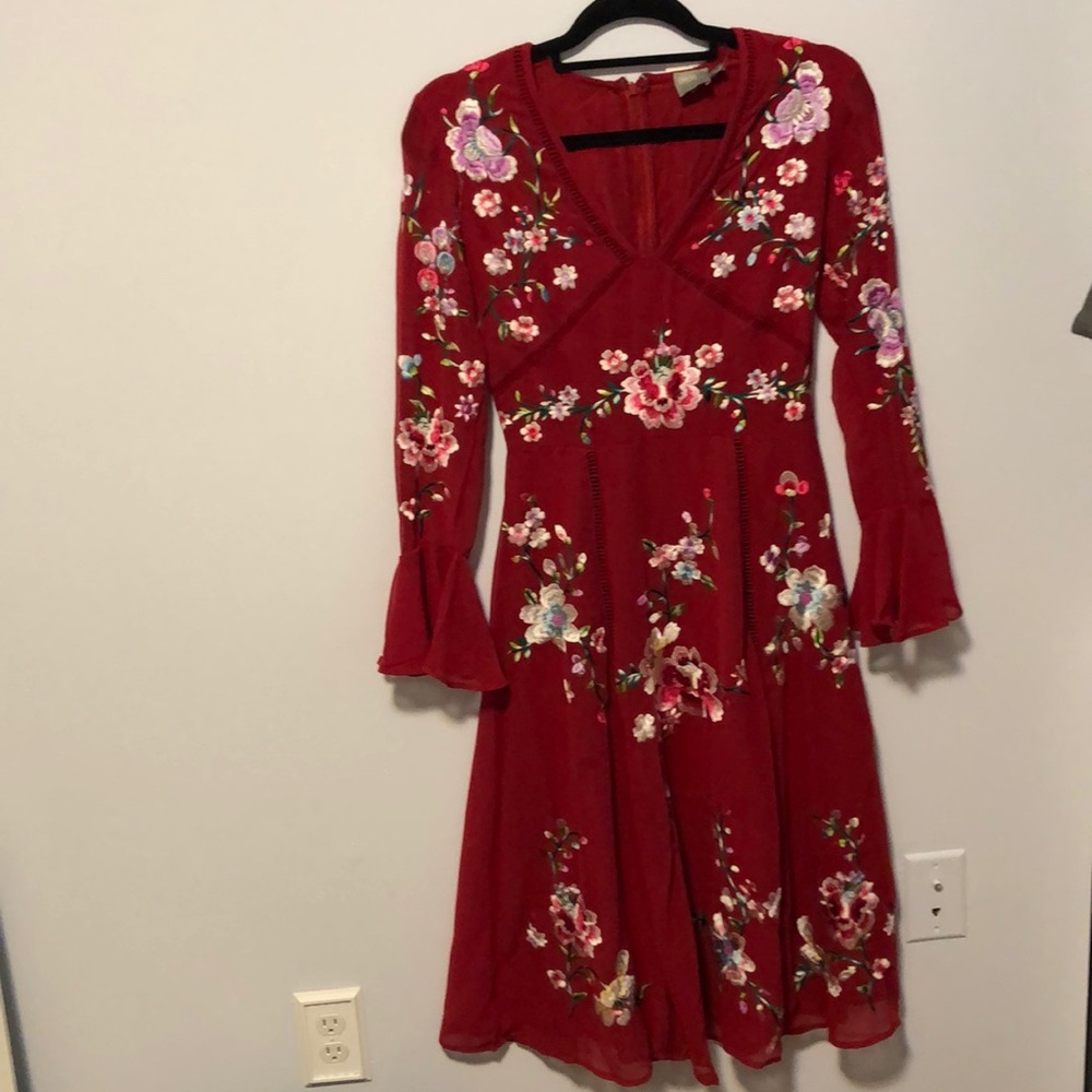 ASOS Red Dress - Picture 2 of 8